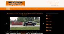 Desktop Screenshot of orangedumpster.com